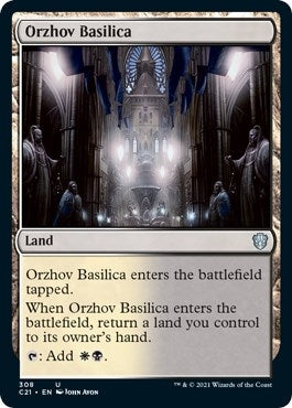 Image for Orzhov Basilica (308) (C21) - Magic: The Gathering