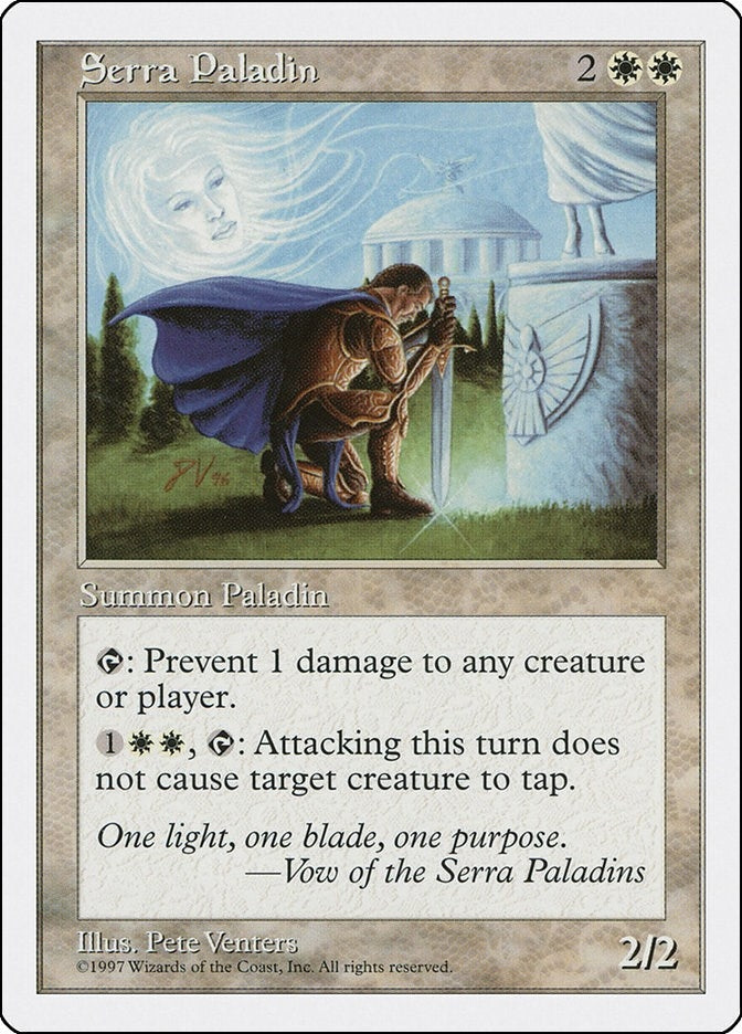 Image for Serra Paladin - Magic: The Gathering