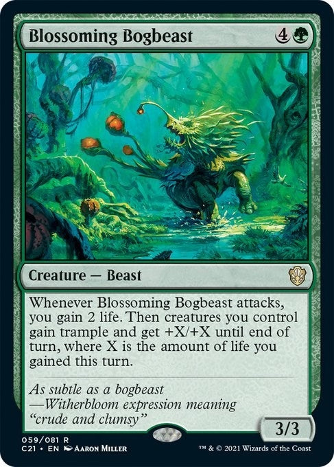 Image for Blossoming Bogbeast (59) (C21) - Magic: The Gathering