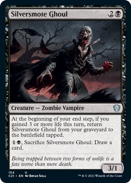 Image for Silversmote Ghoul (154) (C21) - Magic: The Gathering