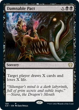 Image for Damnable Pact (139) (C21) - Magic: The Gathering