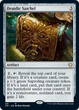 Image for Druidic Satchel (241) (C21) - Magic: The Gathering