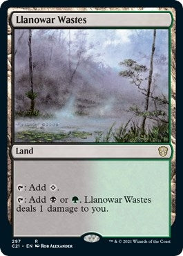 Image for Llanowar Wastes (297) (C21) - Magic: The Gathering