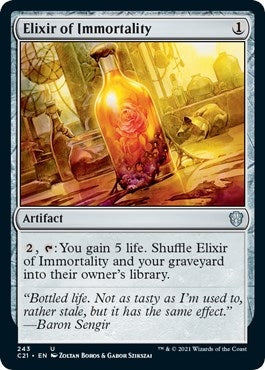Image for Elixir of Immortality (243) (C21) - Magic: The Gathering
