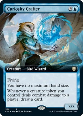 Image for Curiosity Crafter (Extended Art) (351) (C21) - Magic: The Gathering