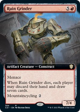 Image for Ruin Grinder (Extended Art) (384) (C21) - Magic: The Gathering