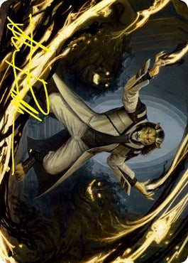 Image for Leonin Lightscribe Art Card (Gold-Stamped Signature) (3) (ASSTX) - Magic: The Gathering