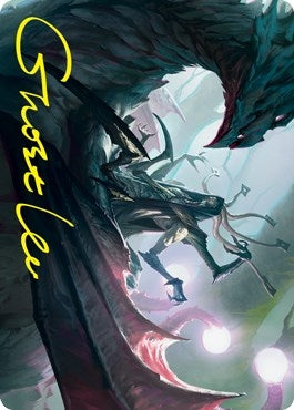 Image for Specter of the Fens Art Card (Gold-Stamped Signature) (11) (ASSTX) - Magic: The Gathering