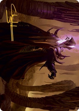 Image for Extus, Oriq Overlord Art Card (Gold-Stamped Signature) (26) (ASSTX) - Magic: The Gathering