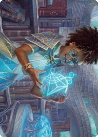 Image for Zimone, Quandrix Prodigy Art Card (46) (ASSTX) - Magic: The Gathering