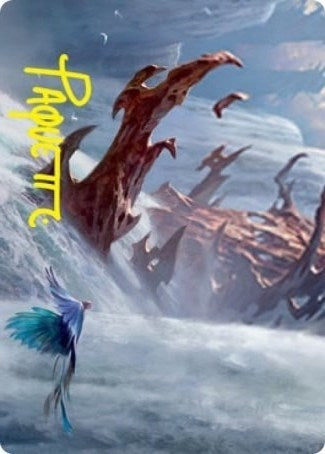Image for Island Art Card (Gold-Stamped Signature) (49) - Magic: The Gathering