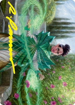 Image for Kianne, Dean of Substance Art Card (Gold-Stamped Signature) (51) - Magic: The Gathering