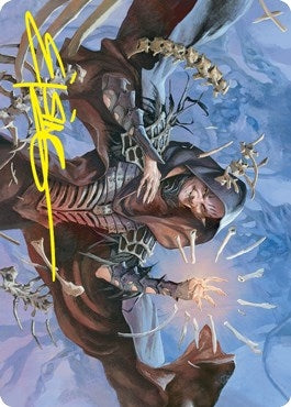 Image for Valentin, Dean of the Vein Art Card (Gold-Stamped Signature) (56) - Magic: The Gathering