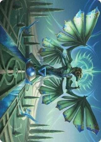 Image for Tanazir Quandrix Art Card (60) (ASSTX) - Magic: The Gathering