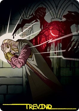 Image for Agonizing Remorse Art Card (Gold-Stamped Signature) (70) (ASSTX) - Magic: The Gathering