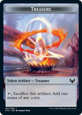 Image for Treasure Token (7) - Magic: The Gathering