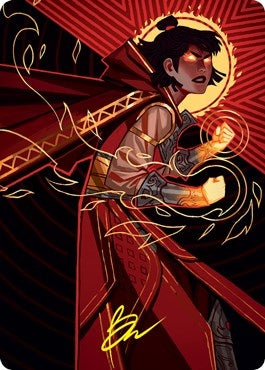 Image for Infuriate Art Card (Gold-Stamped Signature) (75) (ASSTX) - Magic: The Gathering