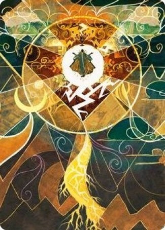 Image for Lightning Bolt Art Card (76) (ASSTX) - Magic: The Gathering