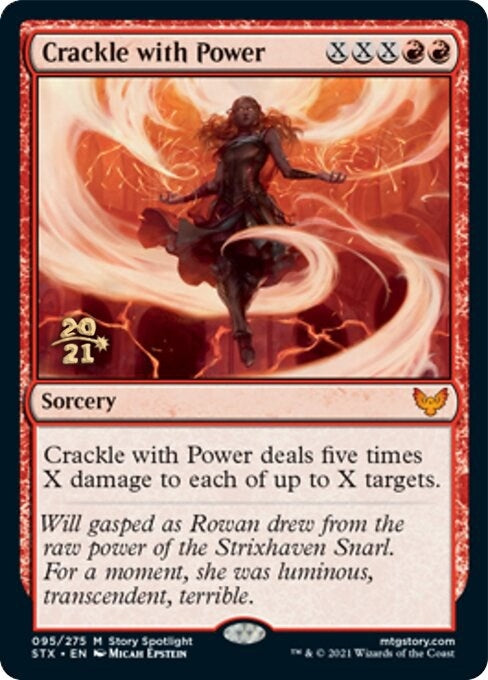 Image for Crackle with Power (95) - Magic: The Gathering