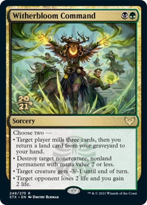 Image for Witherbloom Command (248) - Magic: The Gathering
