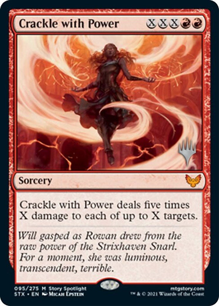 Image for Crackle with Power (95) - Magic: The Gathering