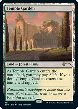 Image for Temple Garden (127) - Magic: The Gathering