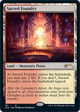 Image for Sacred Foundry (131) - Magic: The Gathering