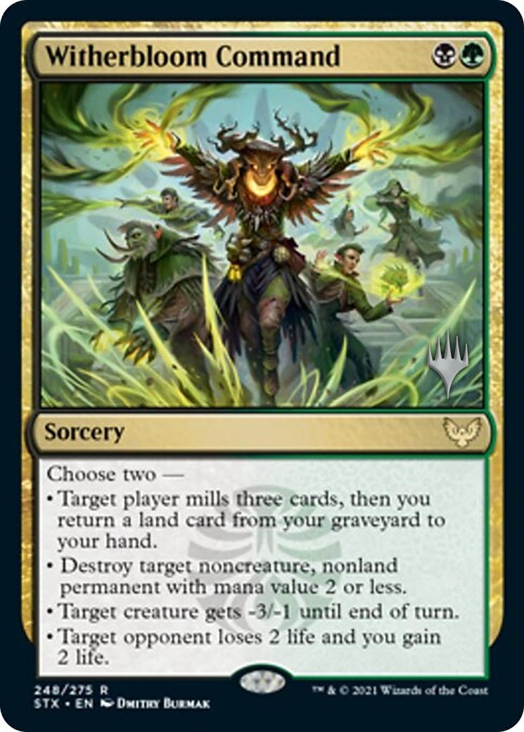 Image for Witherbloom Command (248) - Magic: The Gathering