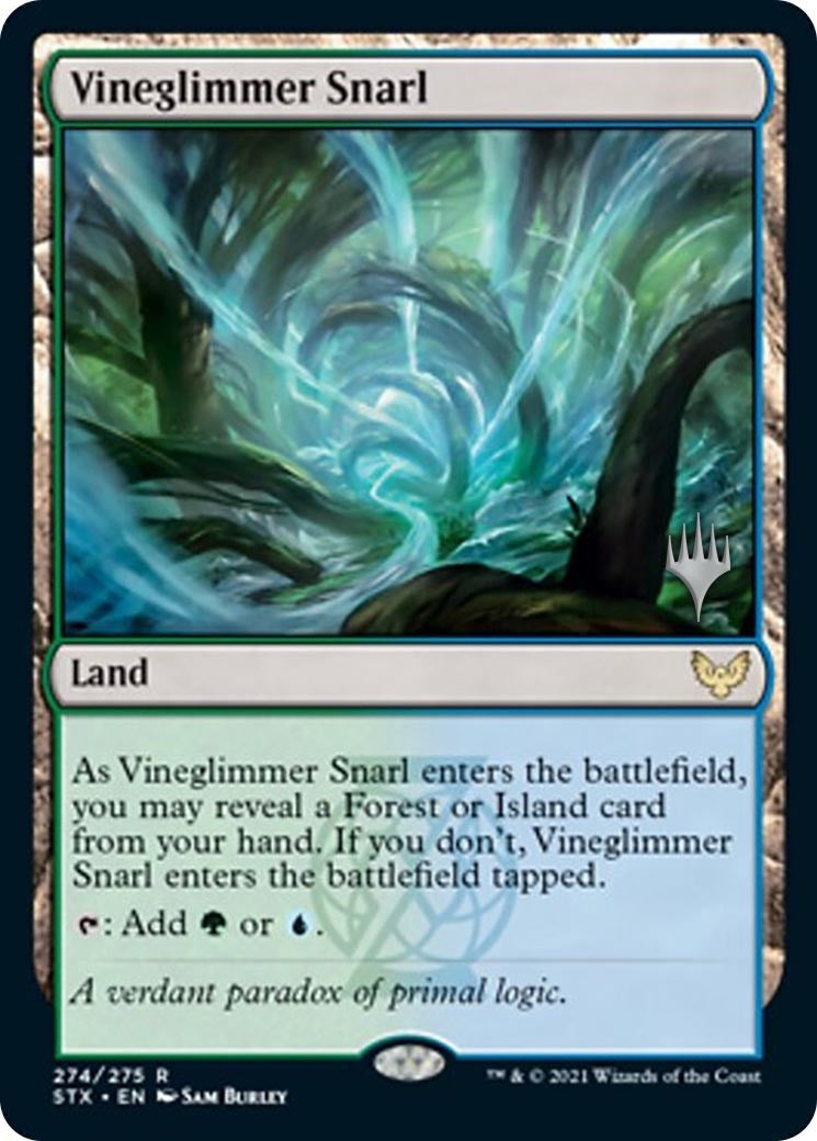 Image for Vineglimmer Snarl (274) - Magic: The Gathering