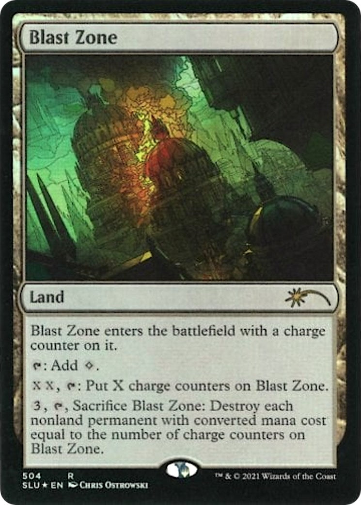 Image for Blast Zone (504) - Magic: The Gathering