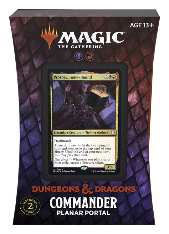 Image for Adventures in the Forgotten Realms - Planar Portal Commander Deck - Magic: The Gathering