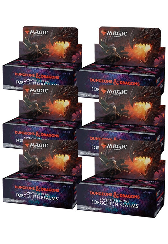 Image for Adventures in the Forgotten Realms - Draft Booster Box Case - Magic: The Gathering