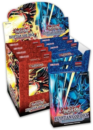 Image for Egyptian God Deck Display - Slifer the Sky Dragon & Obelisk the Tormentor [1st Edition] - YuGiOh