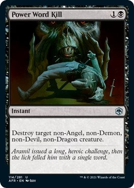 Image for Power Word Kill (114) - Magic: The Gathering