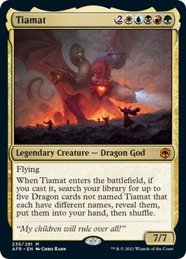 Image for Tiamat (235) - Magic: The Gathering