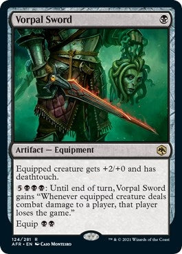 Image for Vorpal Sword (124) - Magic: The Gathering