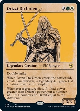Image for Drizzt Do'Urden (Showcase) (338) (AFR) - Magic: The Gathering