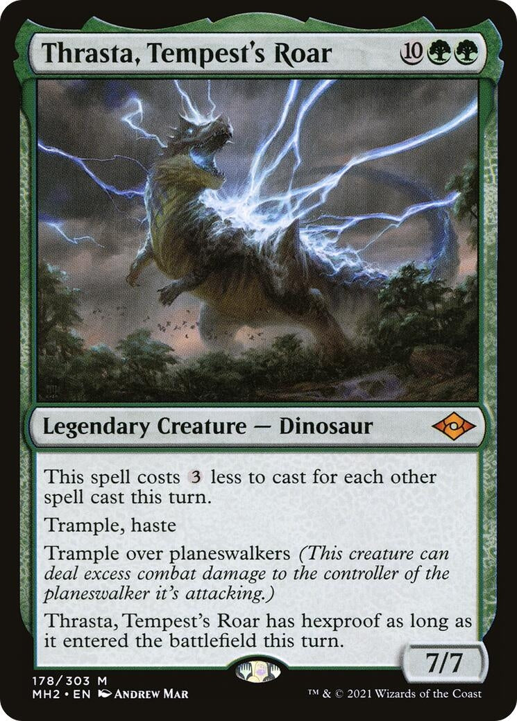 Image for Thrasta, Tempest's Roar (178) - Magic: The Gathering
