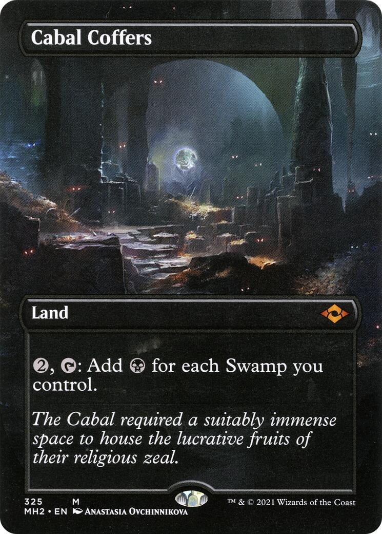 Image for Cabal Coffers (Borderless) (325) - Magic: The Gathering