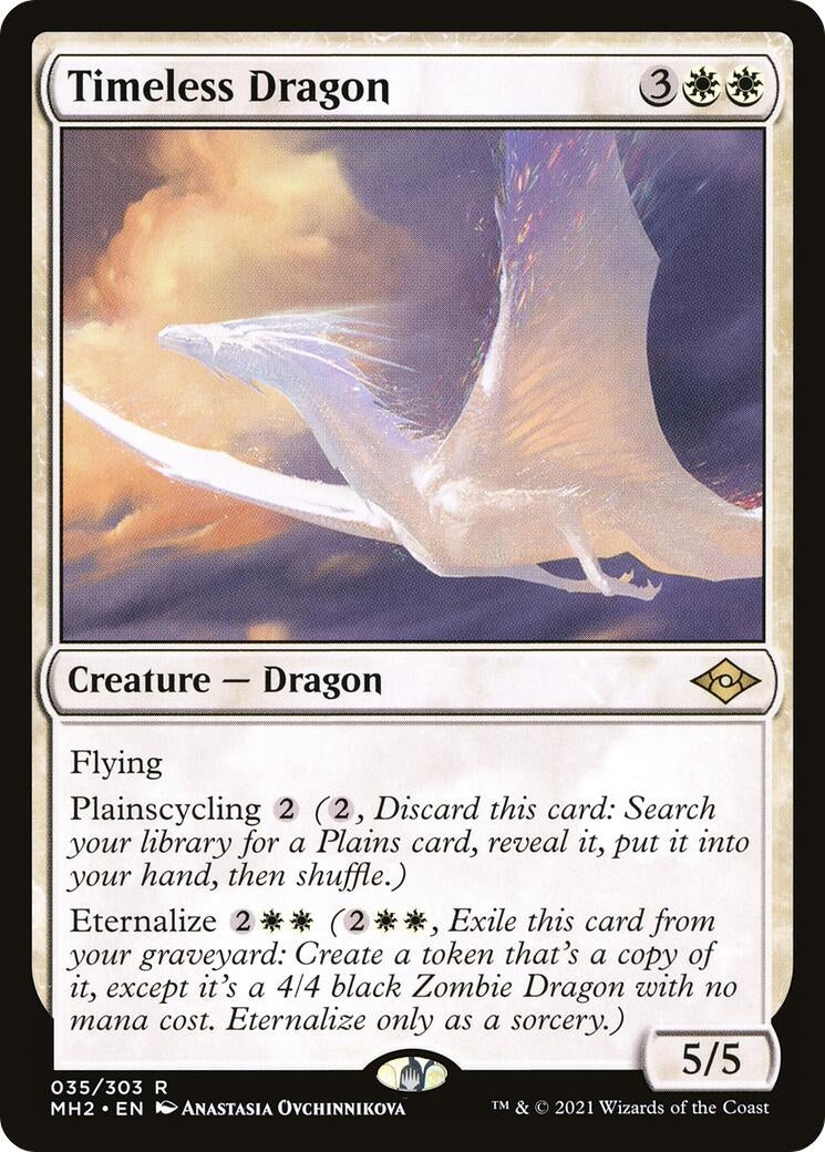 Image for Timeless Dragon (35) - Magic: The Gathering
