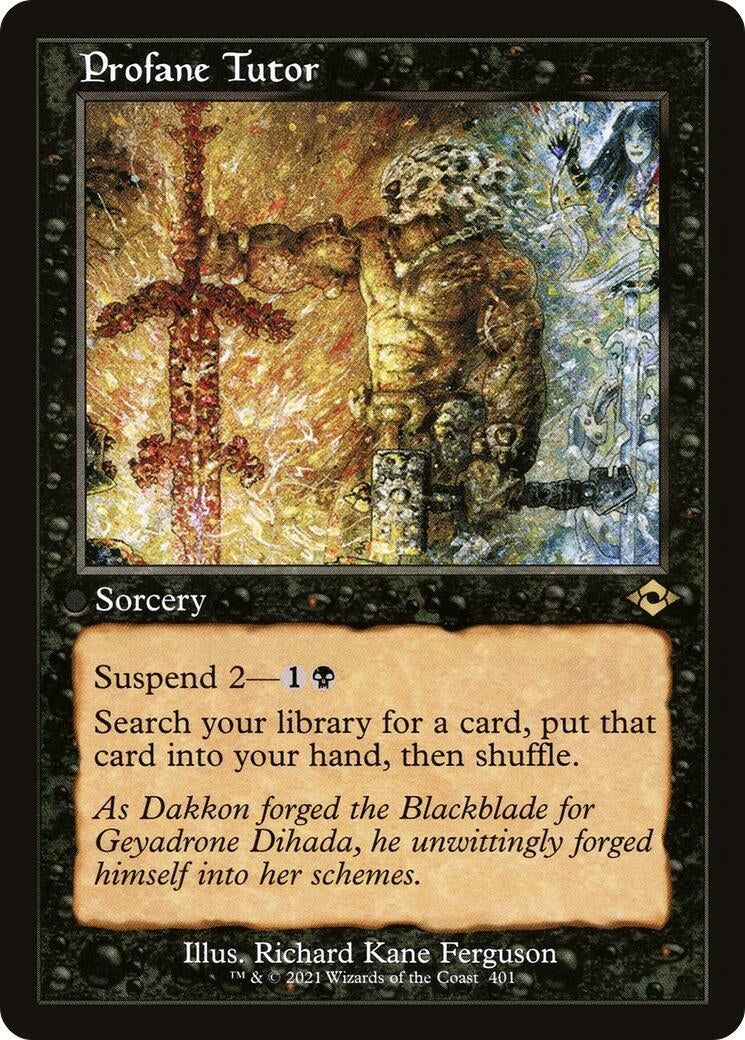 Image for Profane Tutor (Retro Frame) (401) - Magic: The Gathering