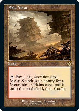 Image for Arid Mesa (Retro Frame) (Foil Etched) (436) - Magic: The Gathering
