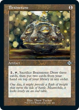 Image for Brainstone (Retro Frame) (Foil Etched) (426) - Magic: The Gathering
