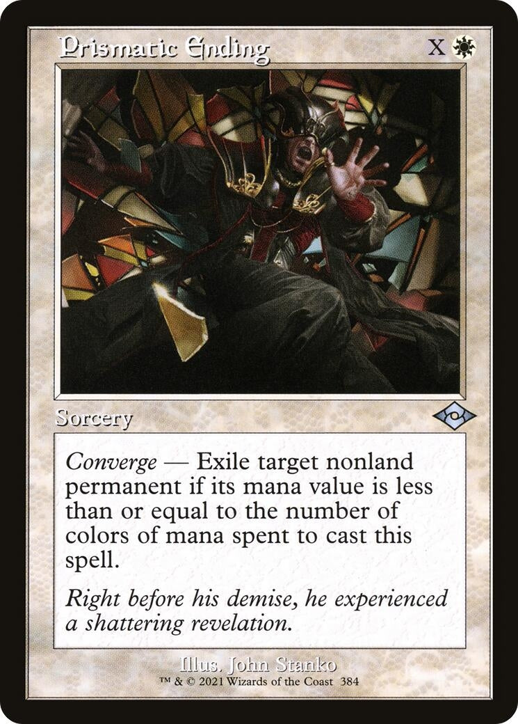 Image for Prismatic Ending (Retro Frame) (384) - Magic: The Gathering