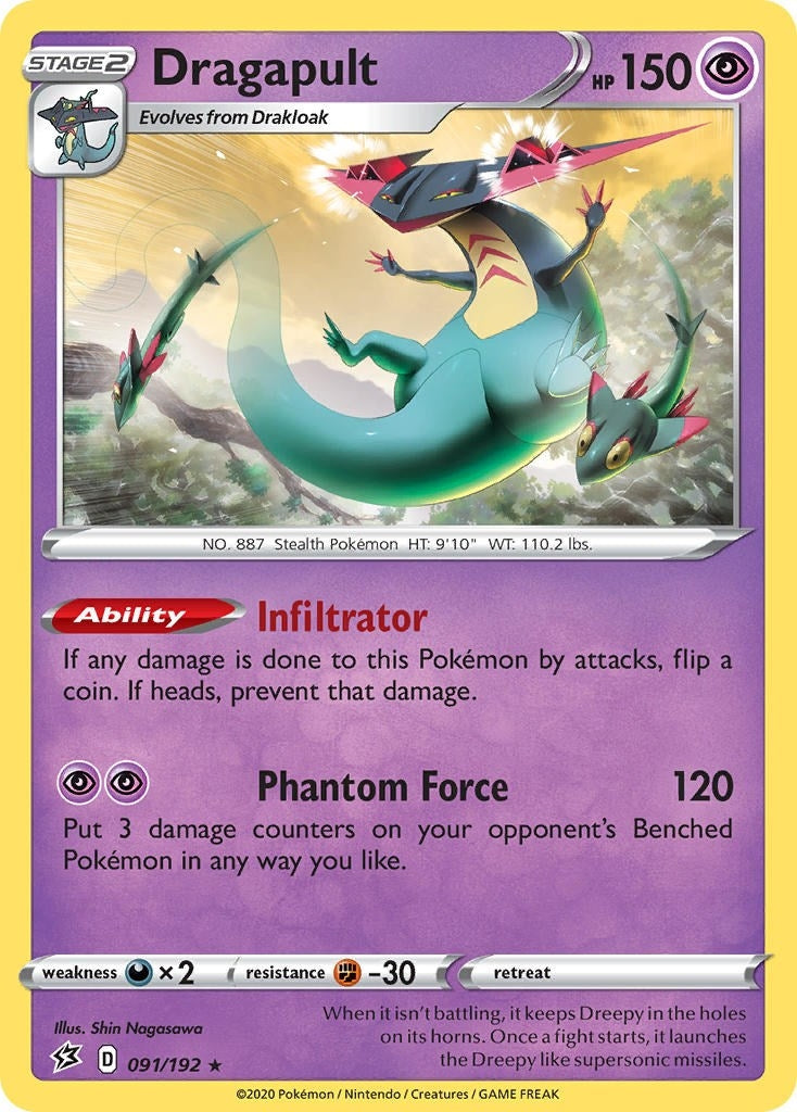 Image for Dragapult (091/192) (PR) - Pokemon