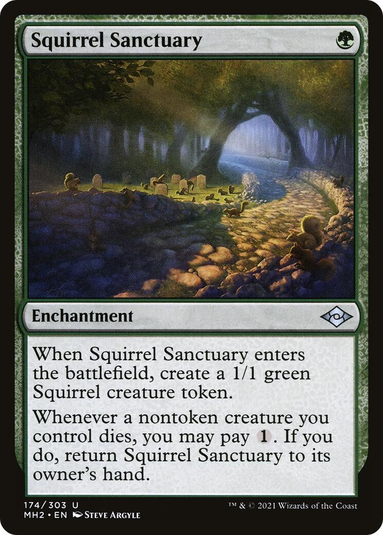 Image for Squirrel Sanctuary (174) - Magic: The Gathering