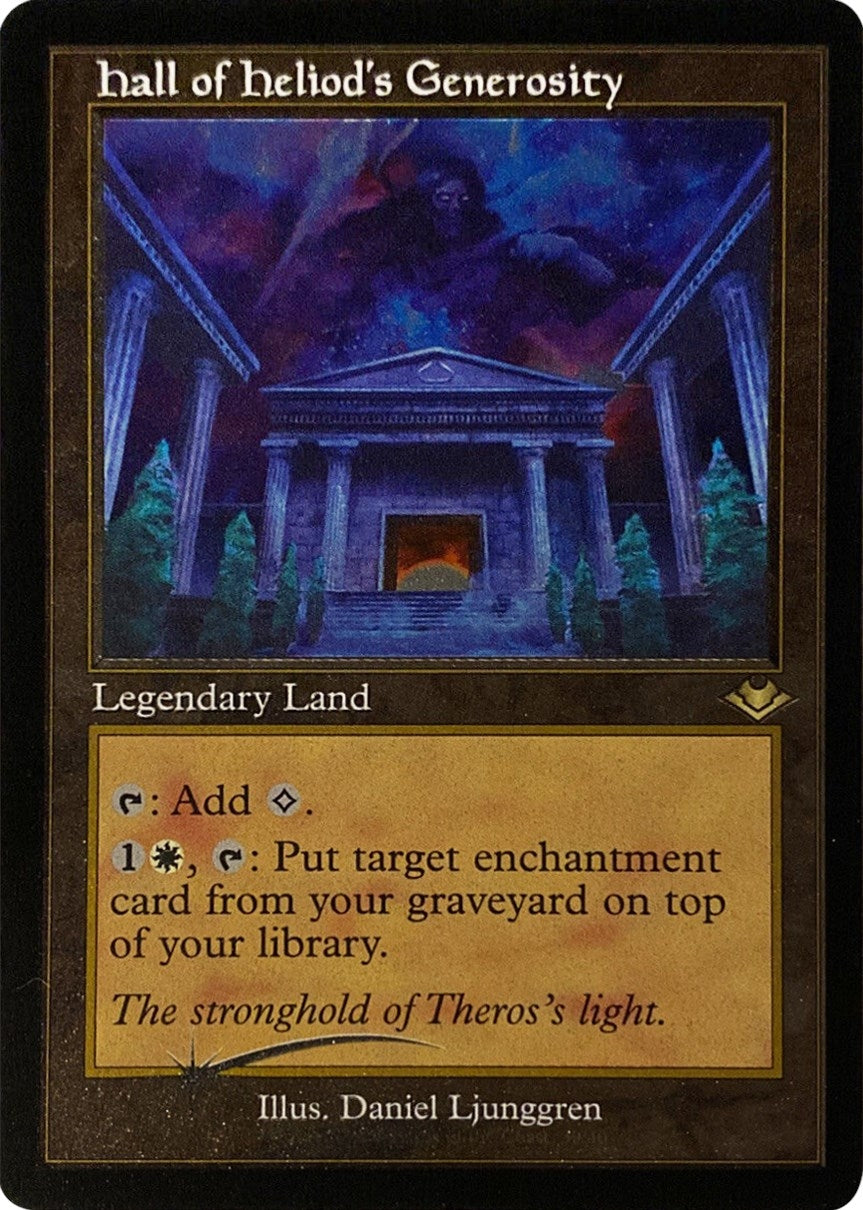 Image for Hall of Heliod's Generosity (Retro Frame) (Foil Etched) (39) - Magic: The Gathering