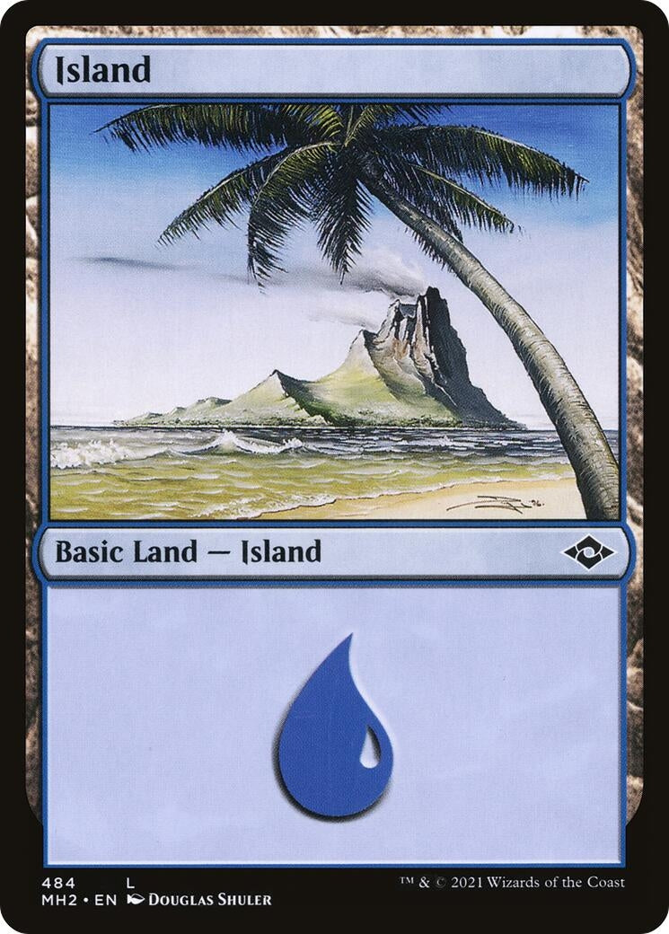 Image for Island (484) (484) - Magic: The Gathering
