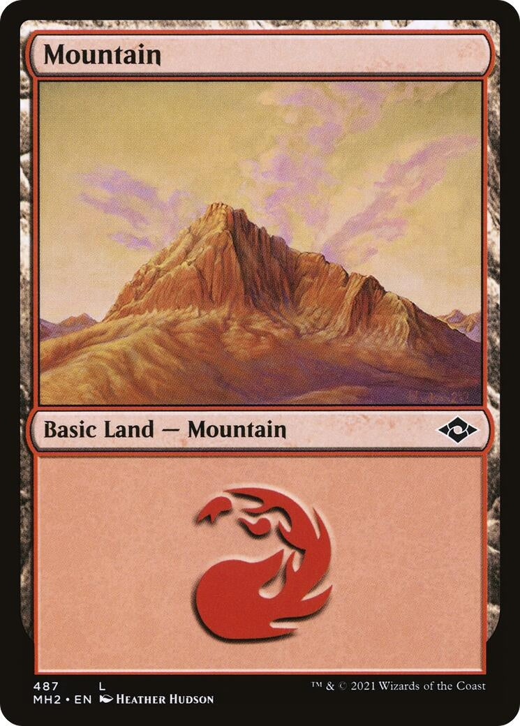 Image for Mountain (487) (487) - Magic: The Gathering