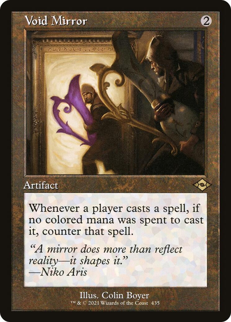 Image for Void Mirror (Retro Frame) (435) - Magic: The Gathering